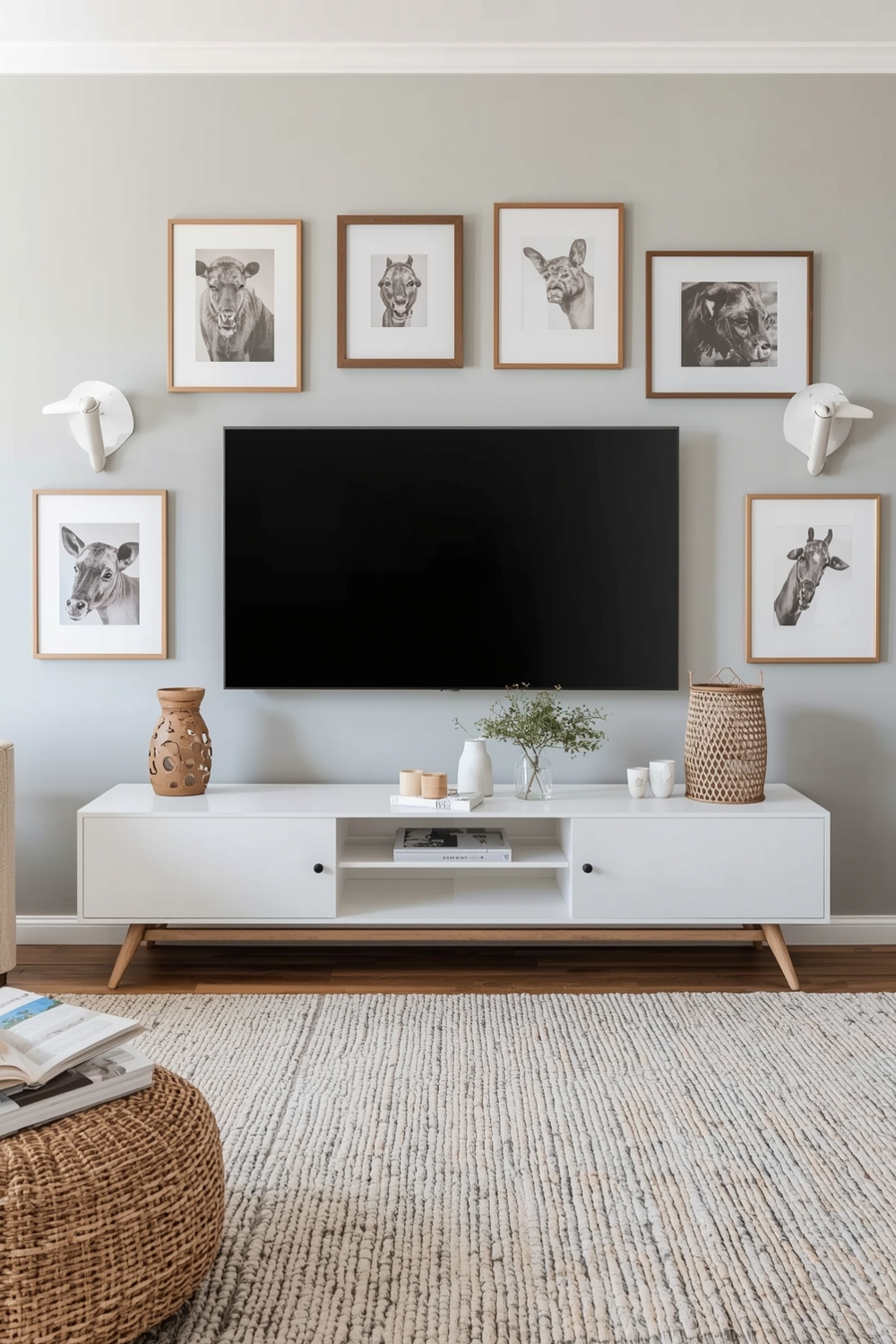 Essential TV Wall Layout Inspirations