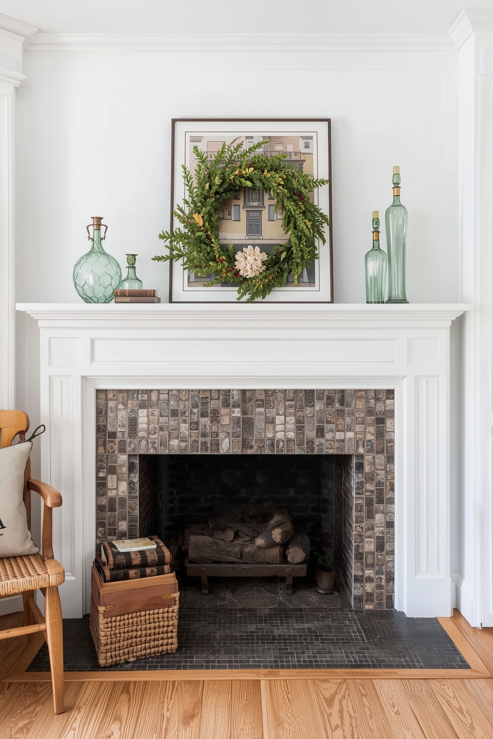 Farmhouse Fireplace Style Mix Galleries