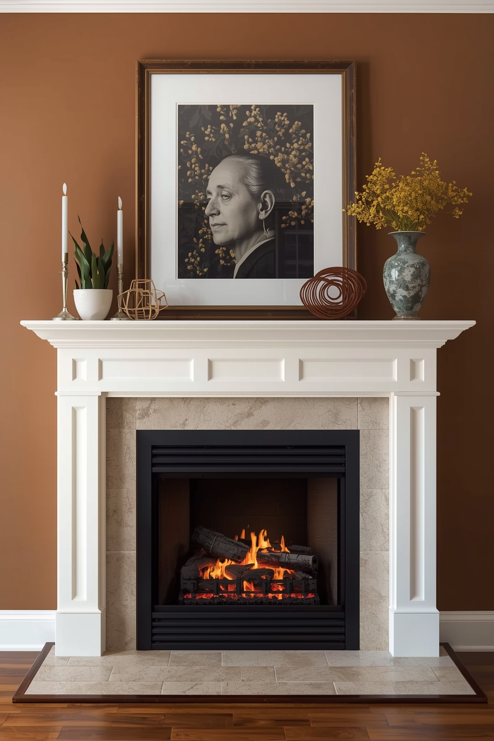 Fireplace Color Combination Examples