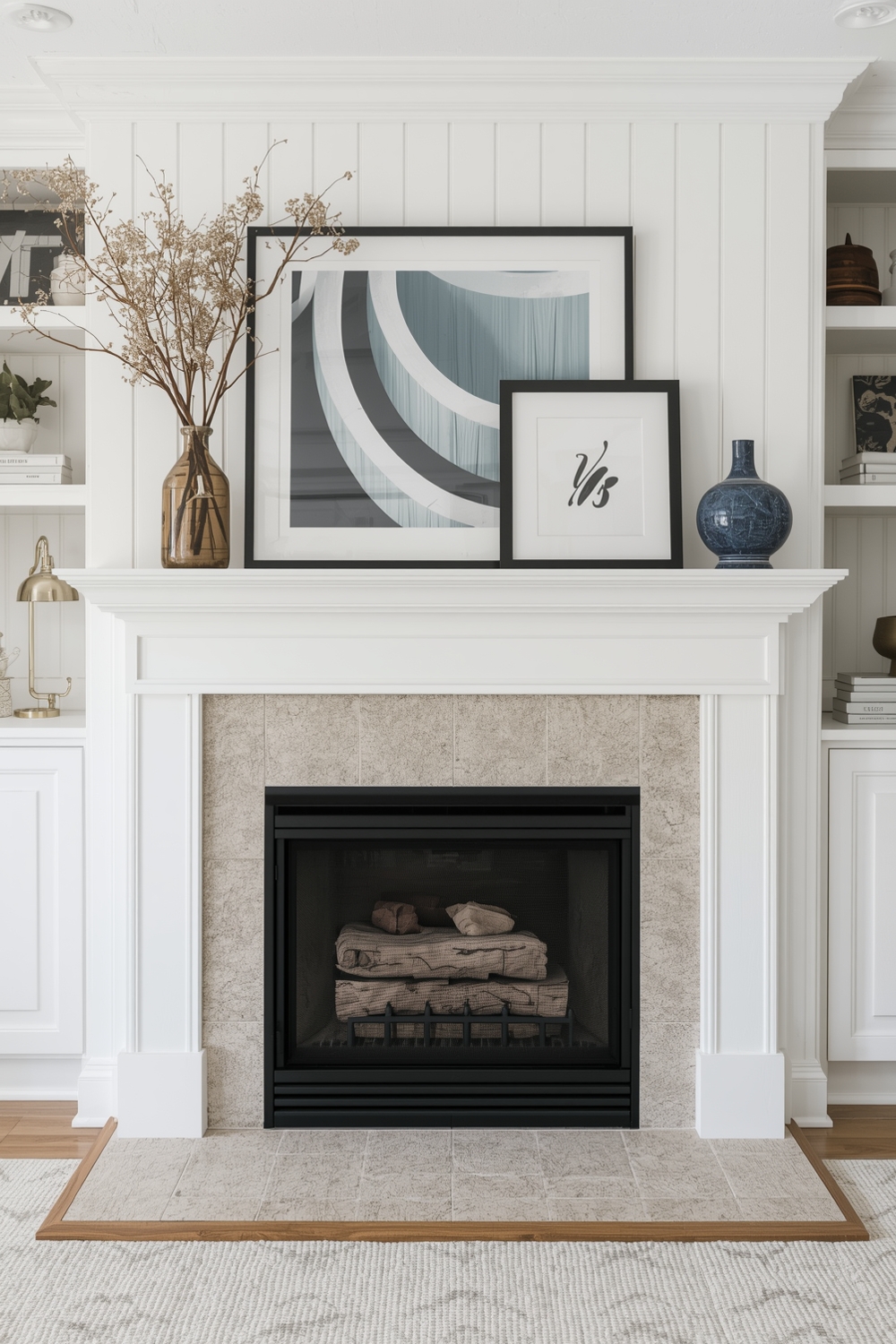 Fireplace Storage Solution Ideas