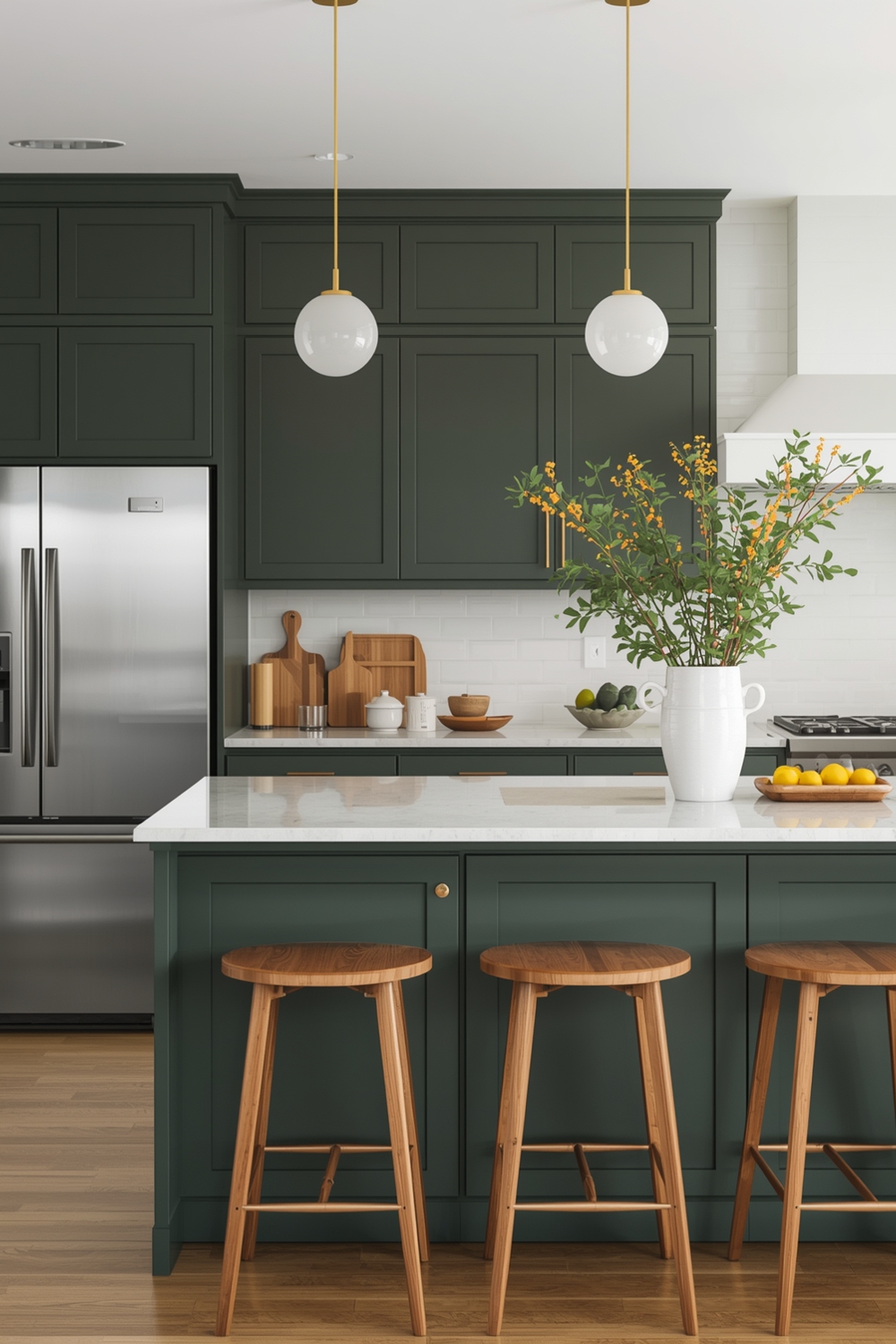 Kitchen Island Color Palette Inspirations