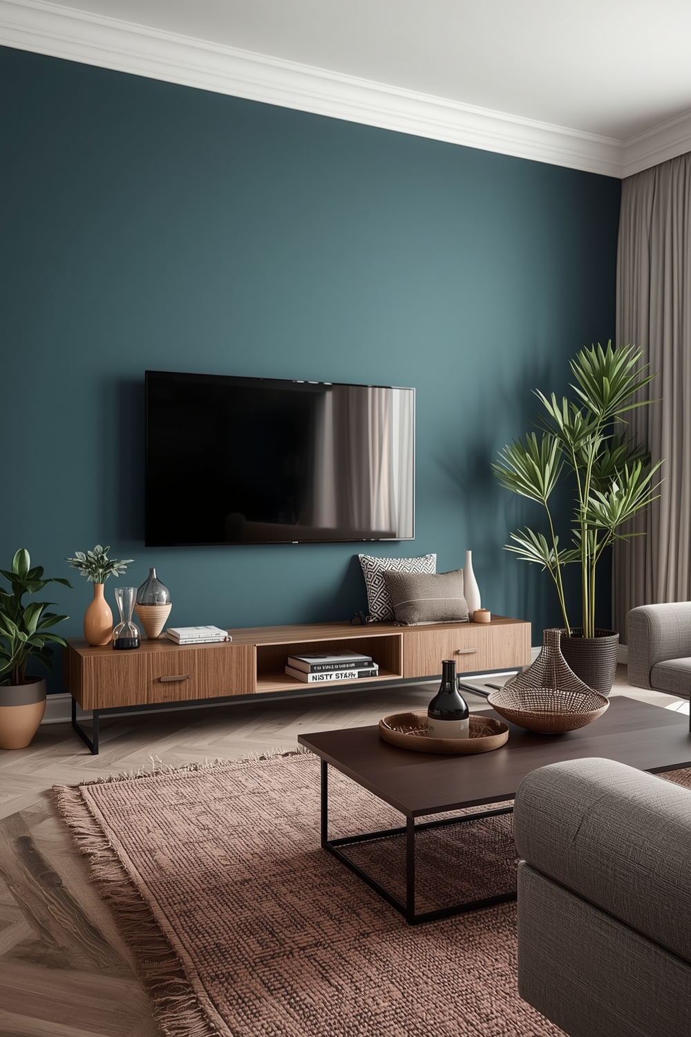 Living Room TV Wall Color and Decor Guides