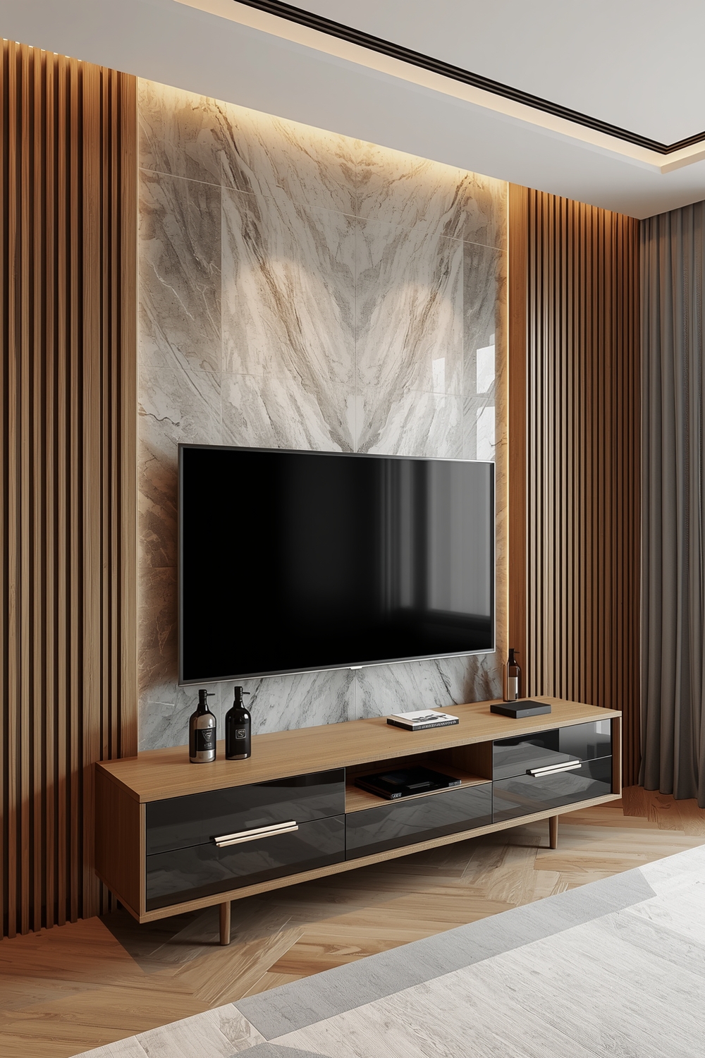 Living Room TV Wall Configuration Galleries