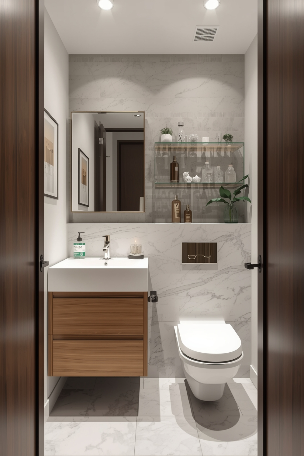 Maximized Small Bathroom Design Concepts