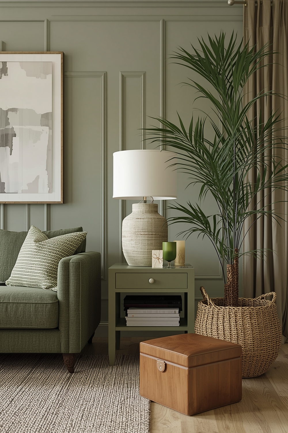 Olive Green Living Room Accent Idea Galleries