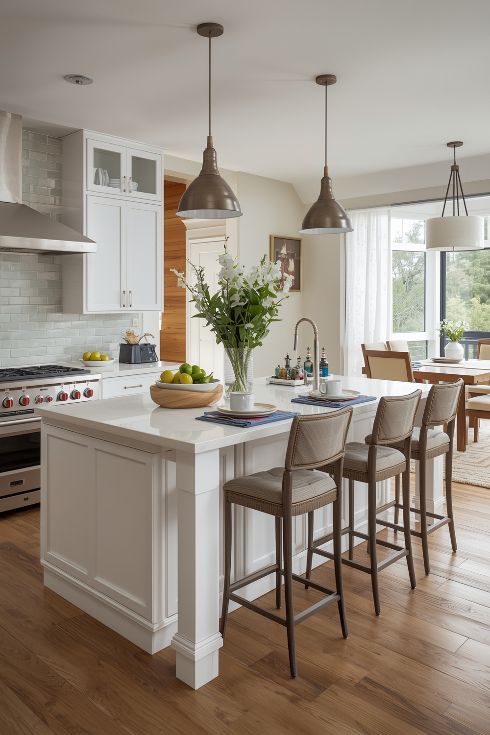 Open Concept Kitchen Island Layout Plans