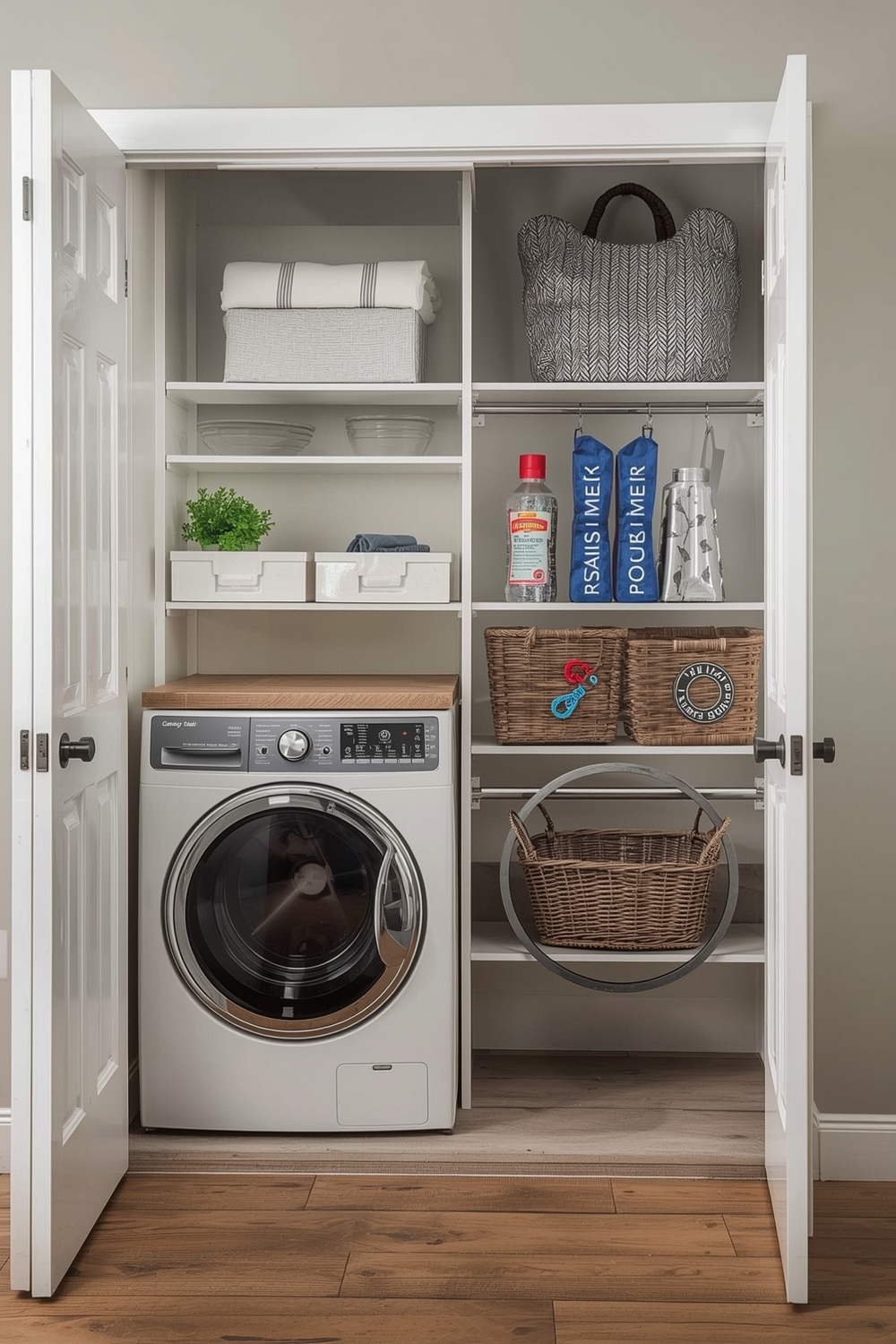 Open Concept Laundry Room Layout Plans