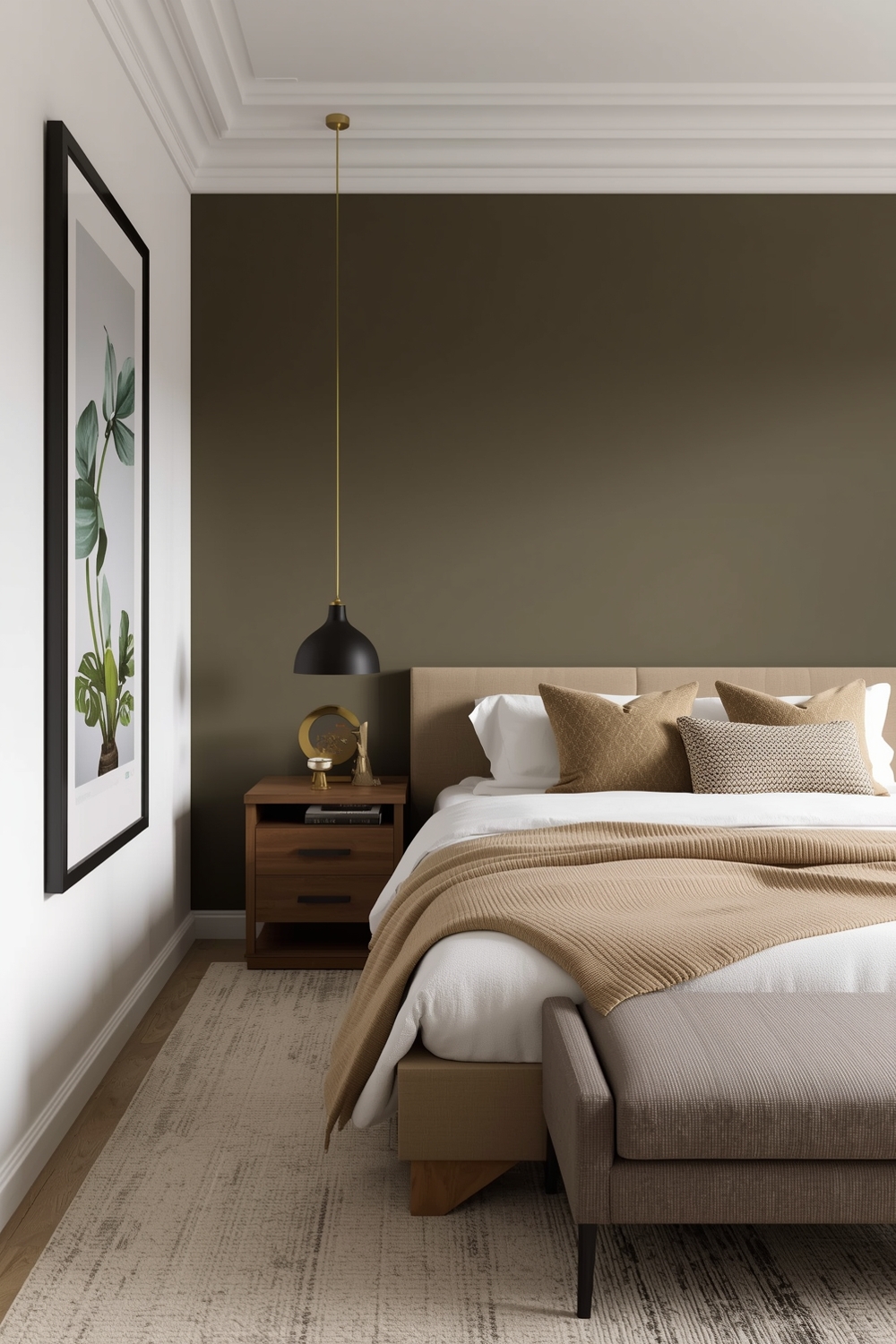 Open Concept Olive Green Bedroom Layout Galleries