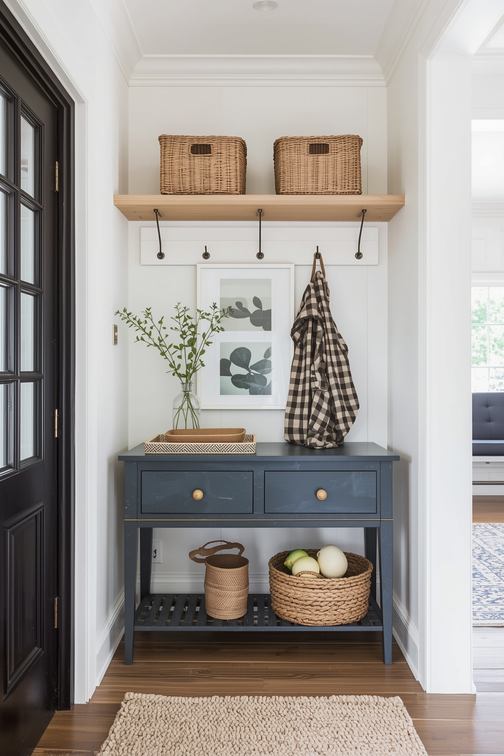 Open Concept Small Entryway Storage Concepts