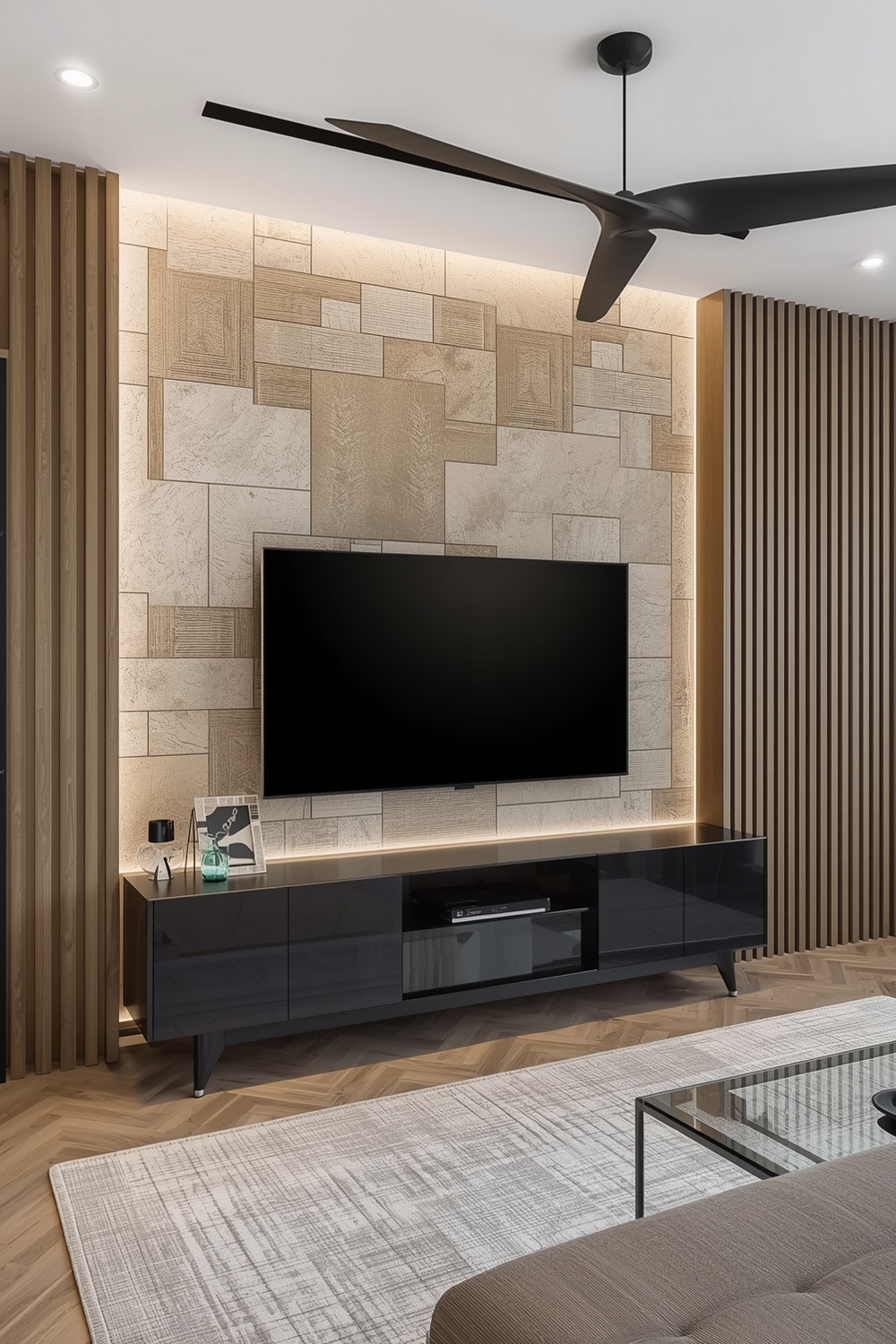 Open Concept TV Wall Design Ideas