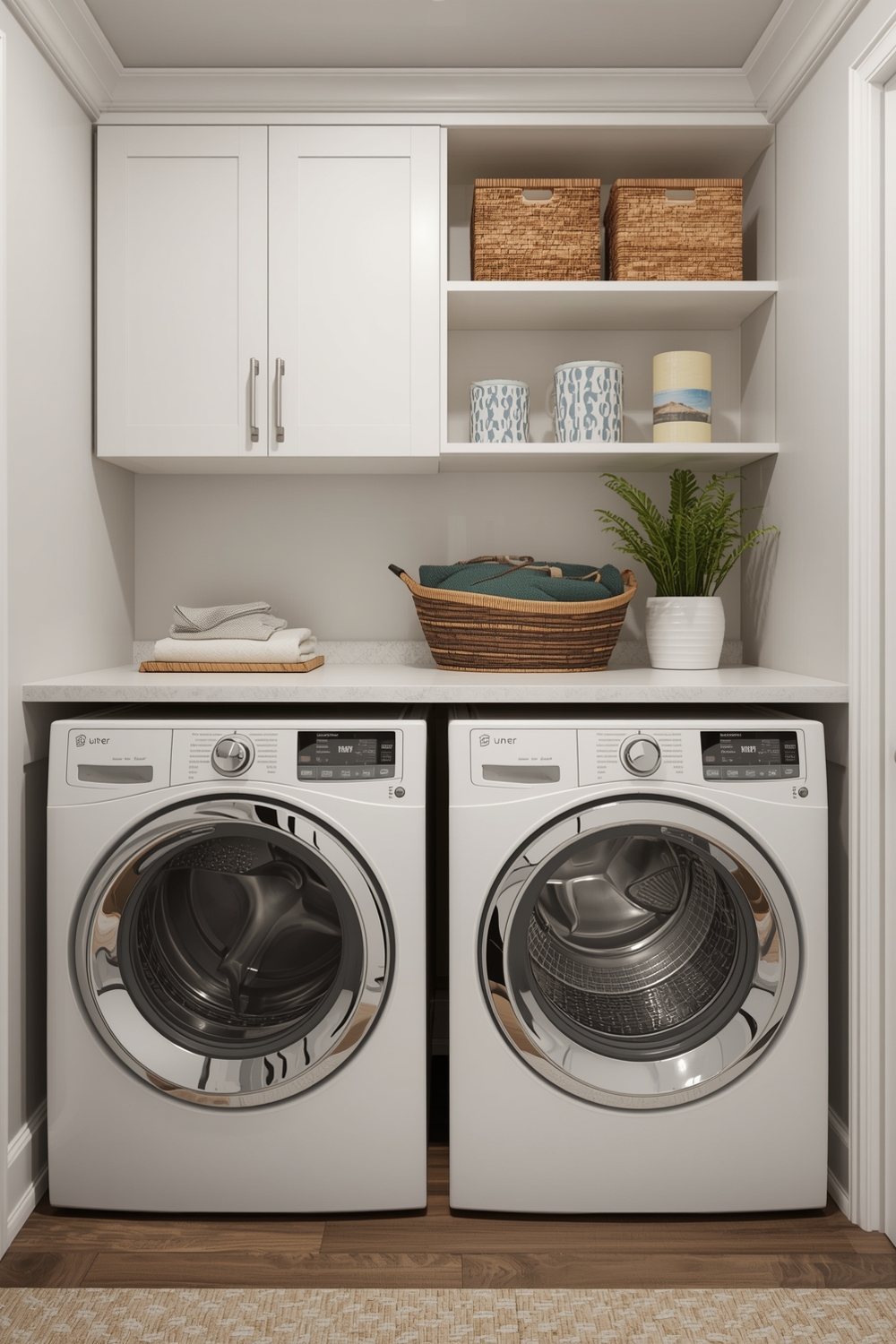 Organized Laundry Room System Plans