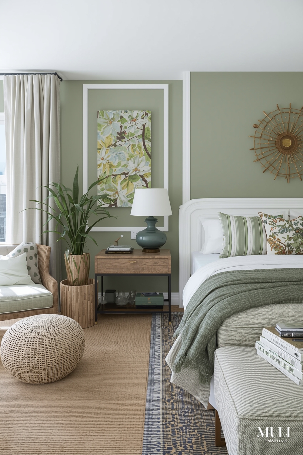 Sage Green Bedroom Accent Layout Galleries