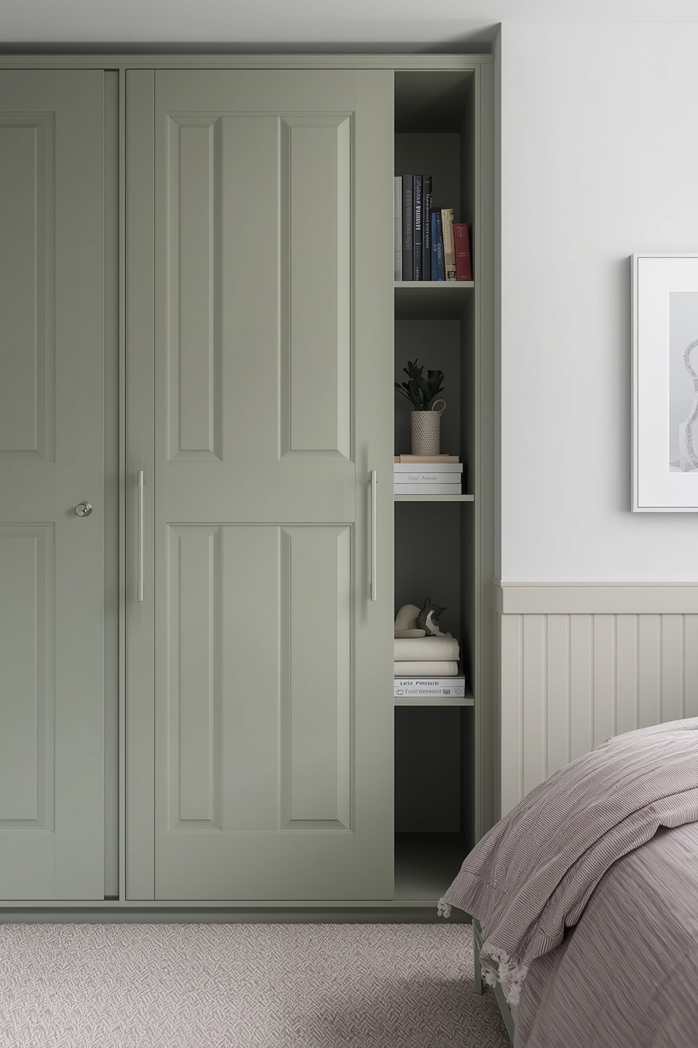 Sage Green Bedroom Storage Solution Galleries