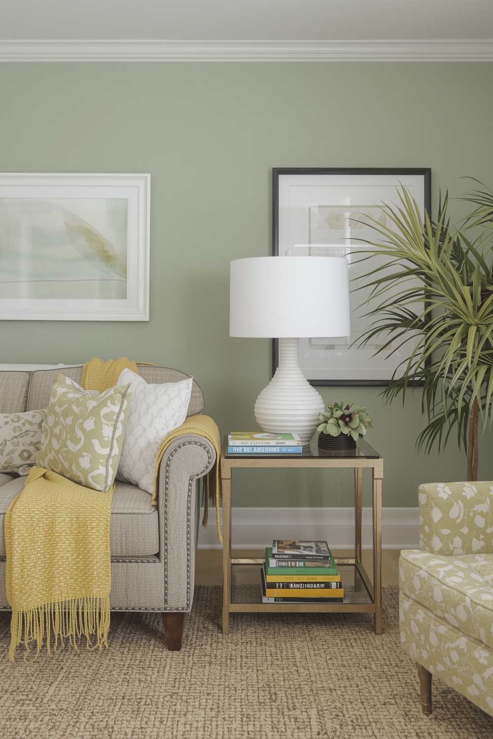 Sage Green Living Room Accent Idea Galleries