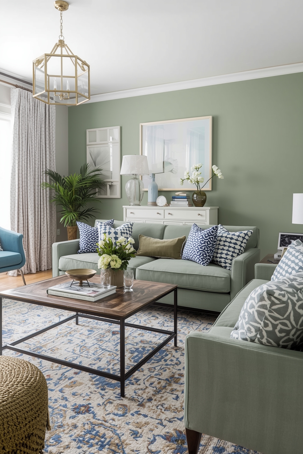Sage Green Living Room Accent Layout Galleries