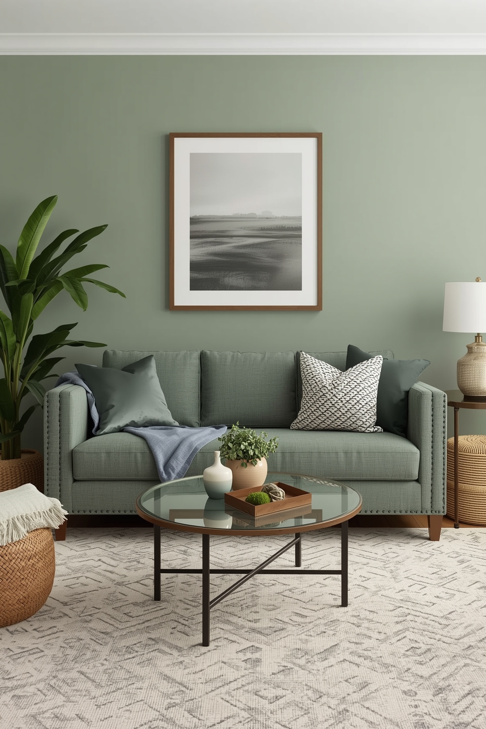 Sage Green Living Room Decor Inspiration Boards