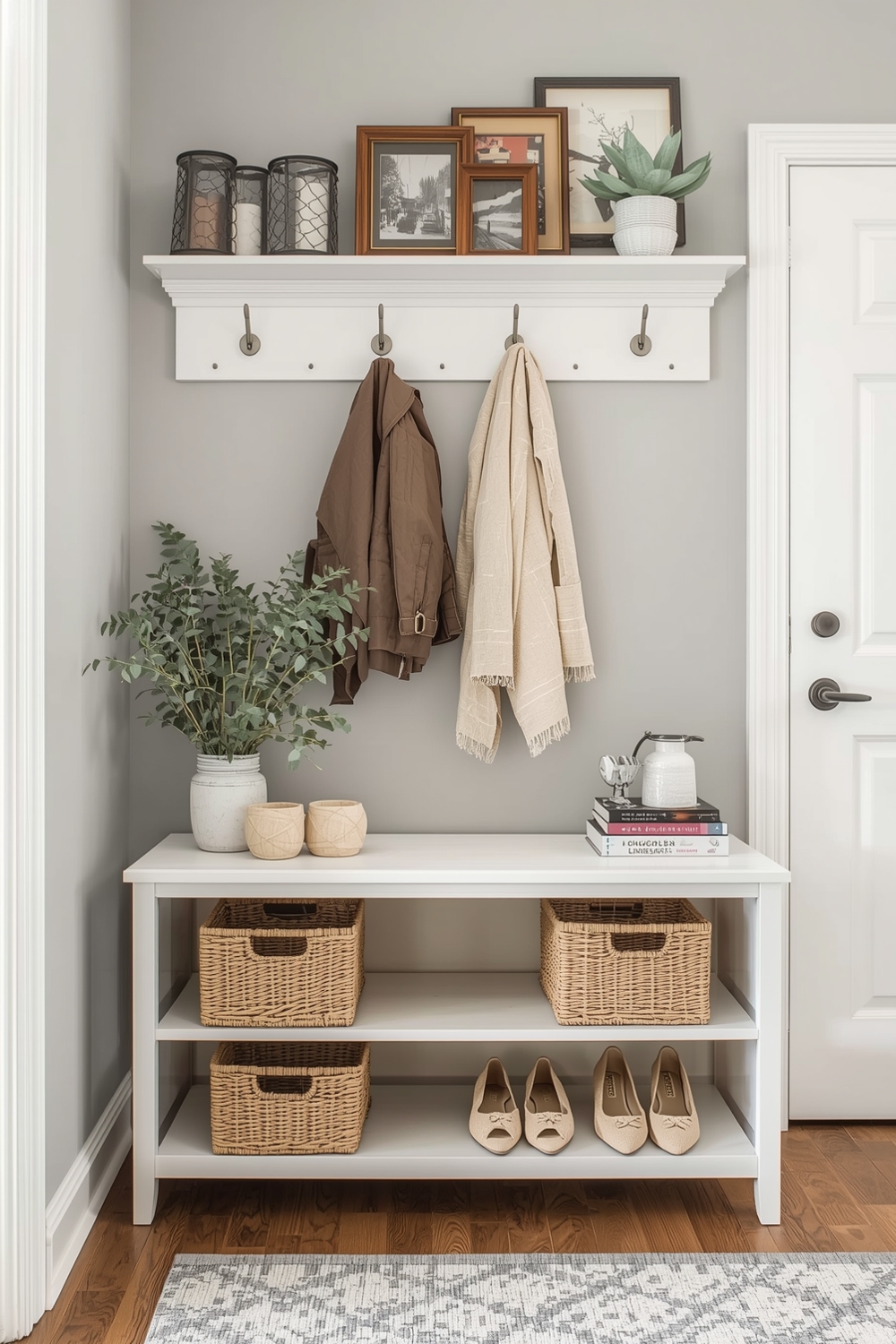 Small Entryway Storage Solution Ideas