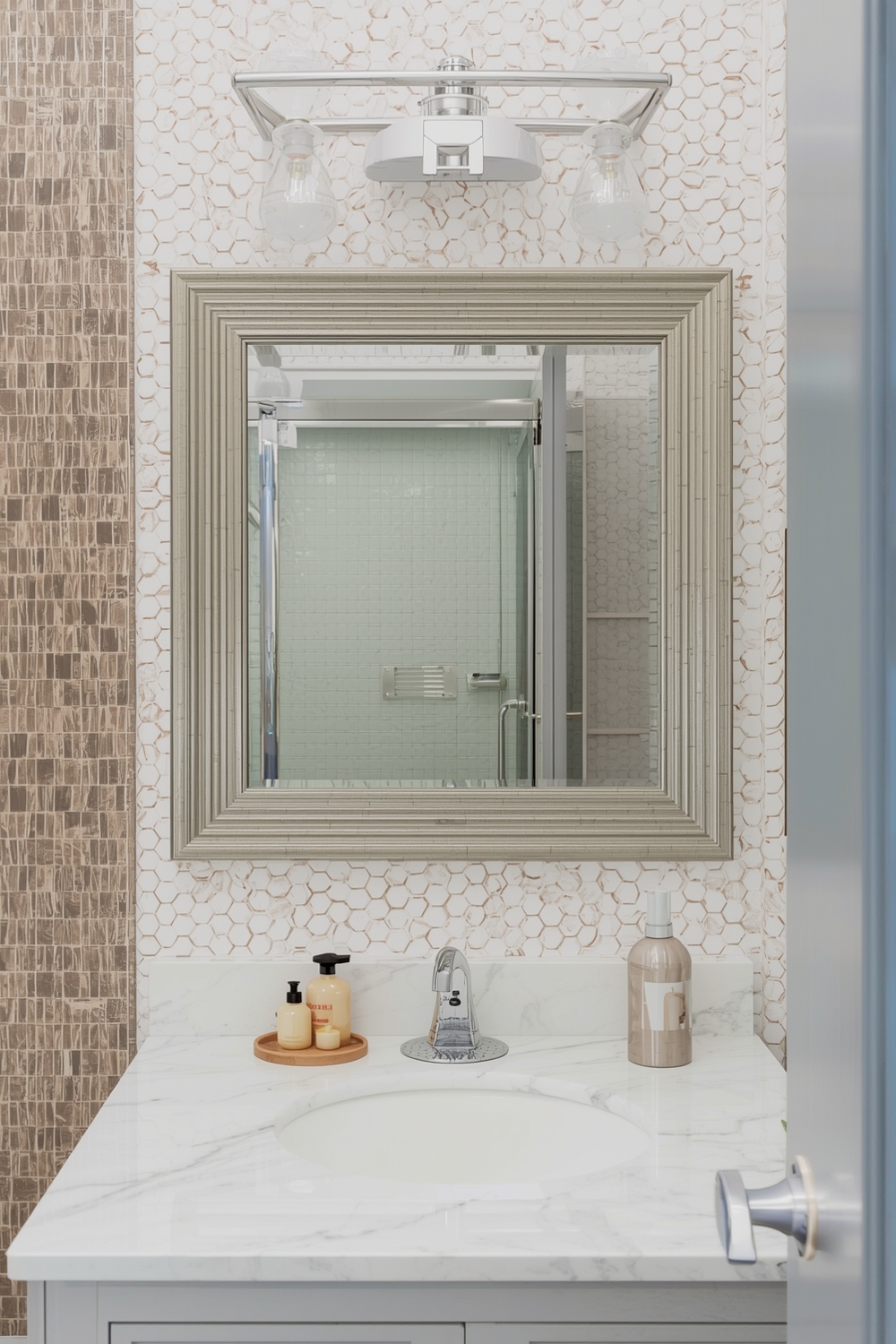 Snug Bathroom Mirror Design Examples