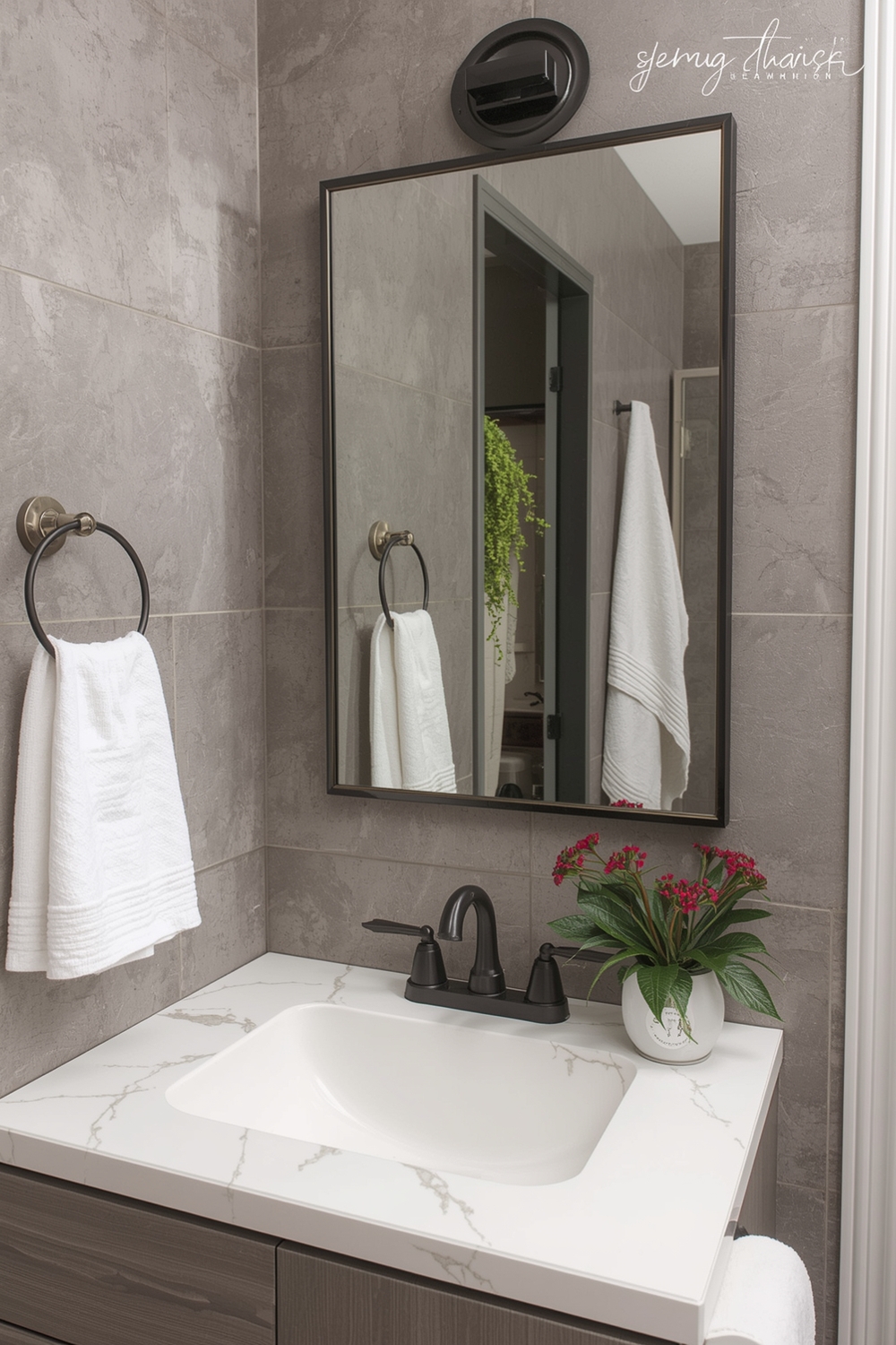 Snug Bathroom Mirror Idea Examples