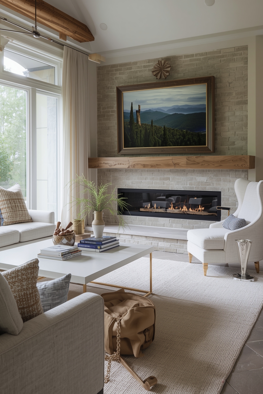 Snug Fireplace Design Concept Ideas