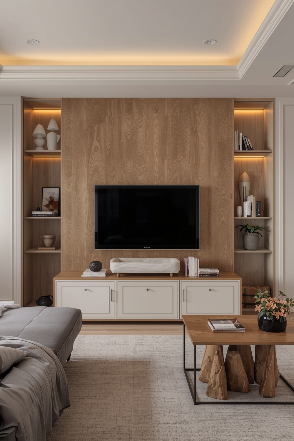 Snug Living Room TV Wall Design Galleries