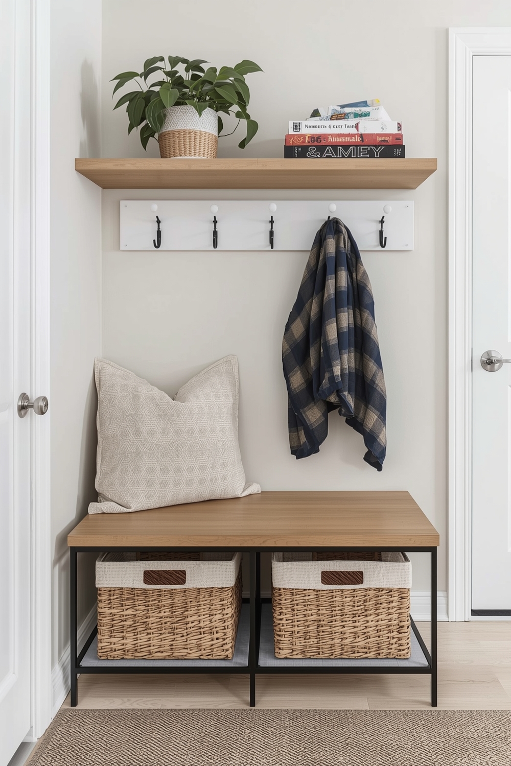 Snug Small Entryway Storage Solutions