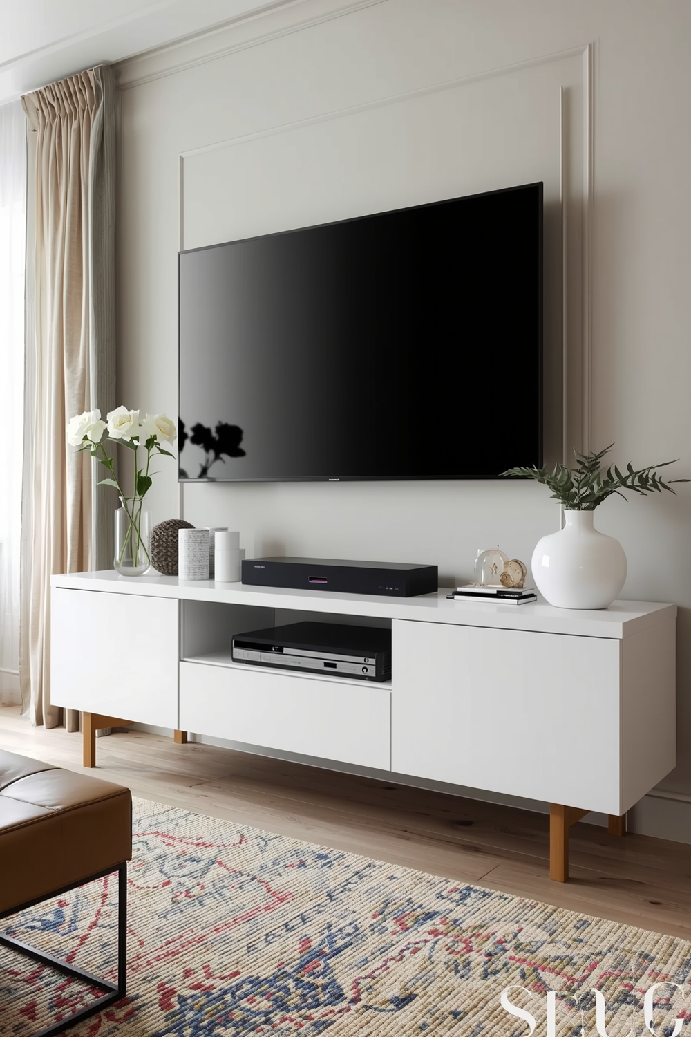 Snug TV Wall Layout Galleries