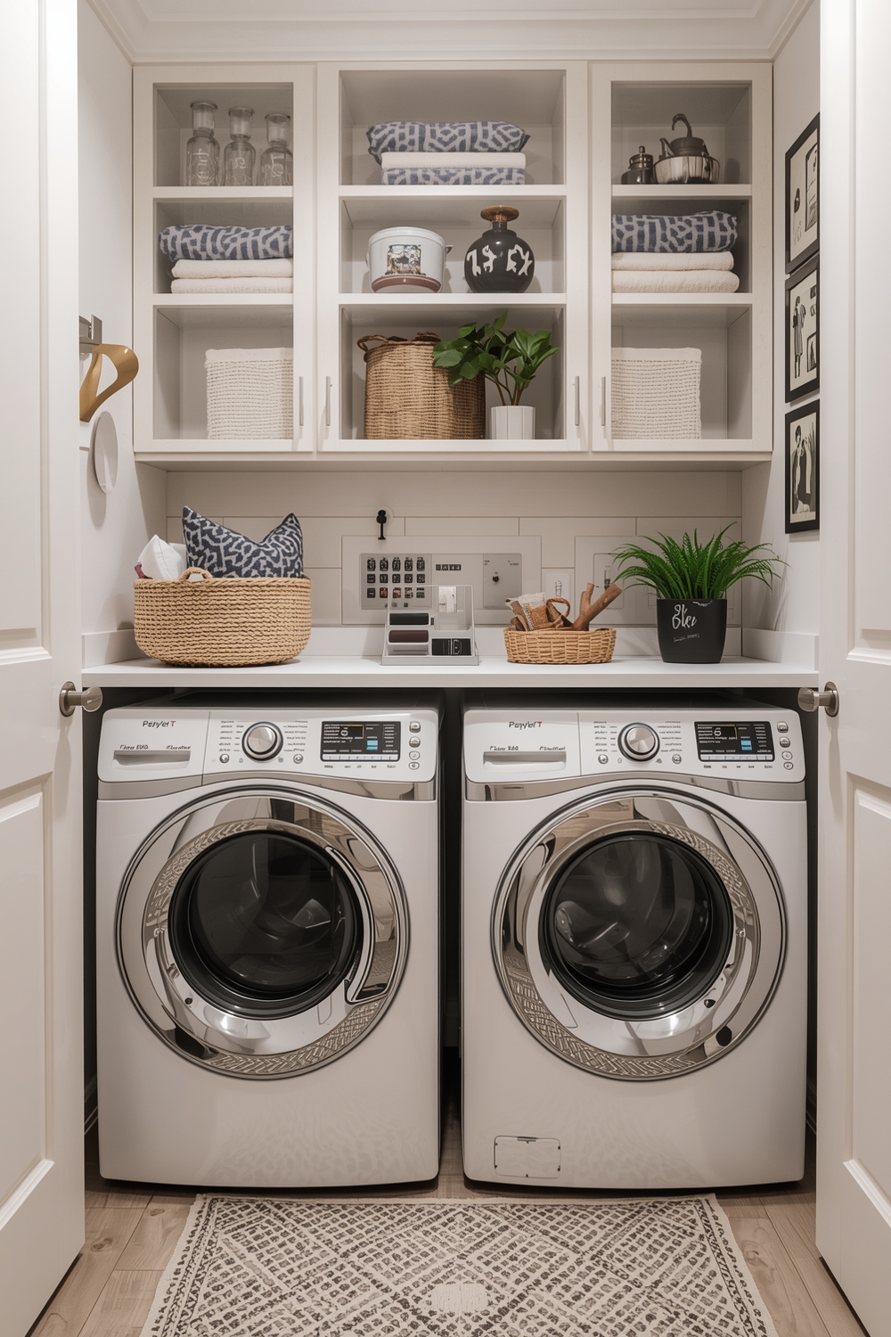 Space-Conscious Laundry Room Concept Ideas