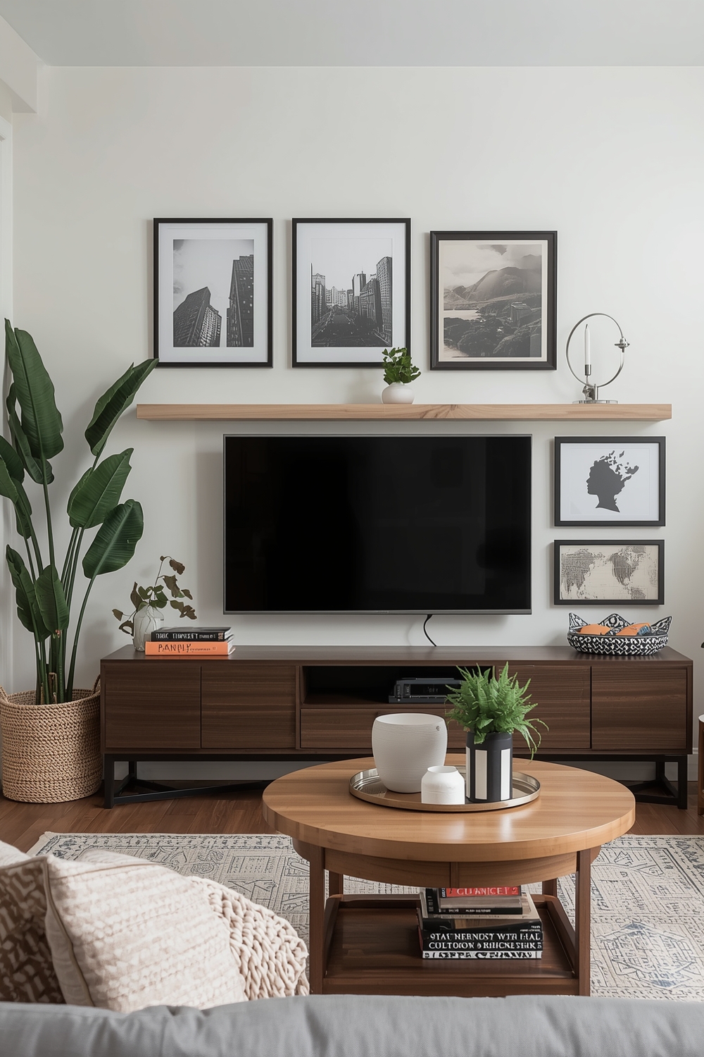 TV Wall Layout Inspiration Collections