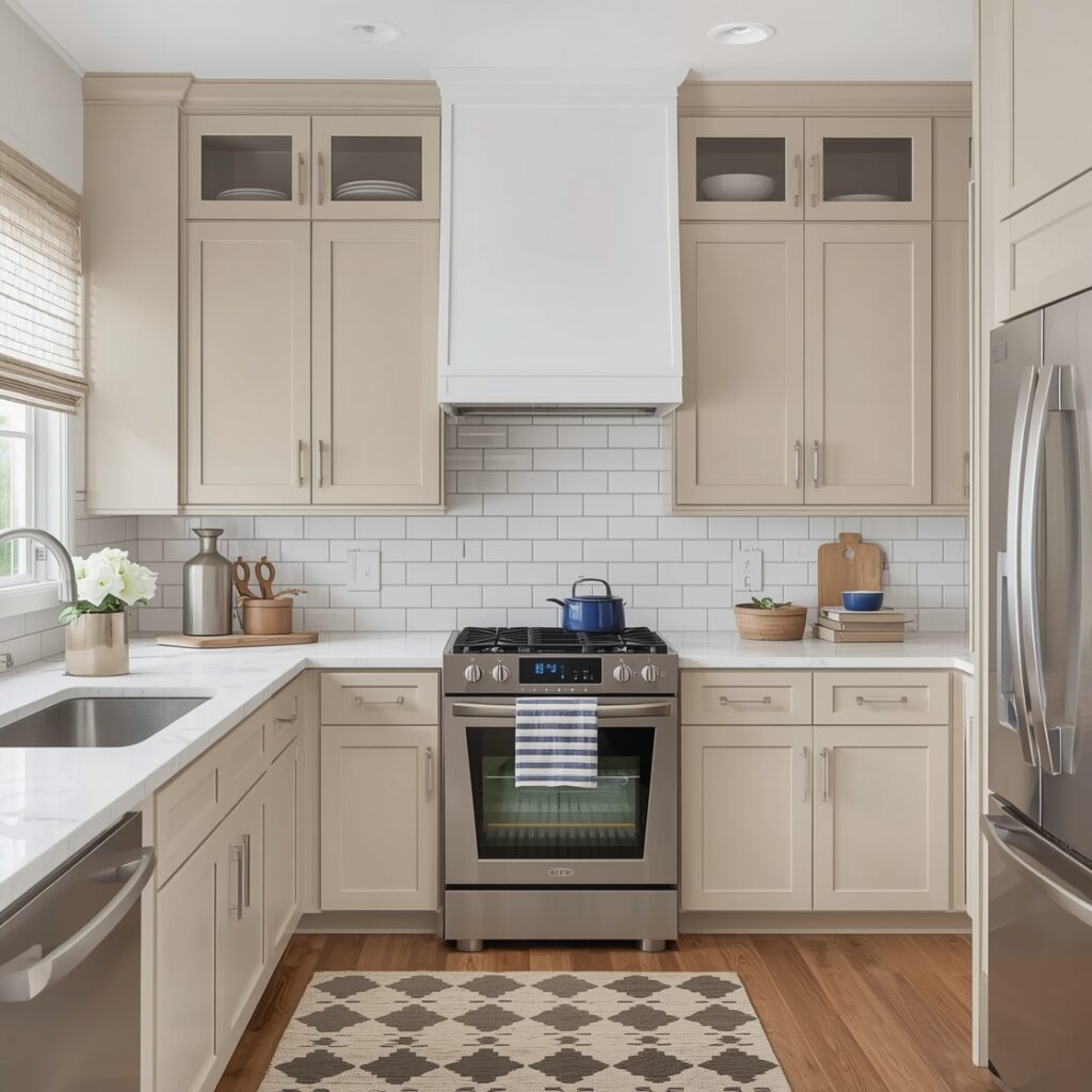 Beige Kitchen Cabinet Color