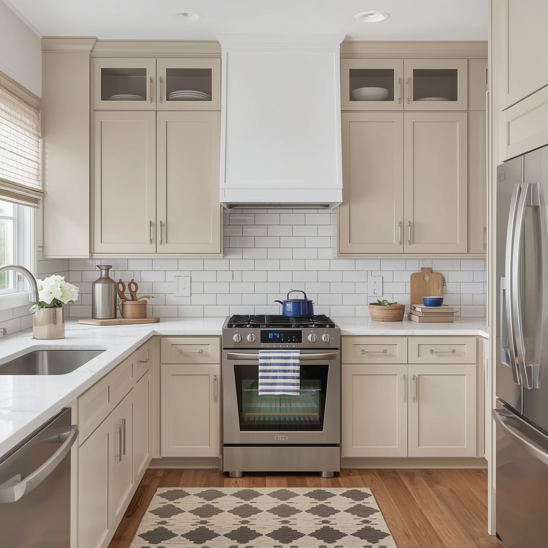 Beige Kitchen Cabinet Color