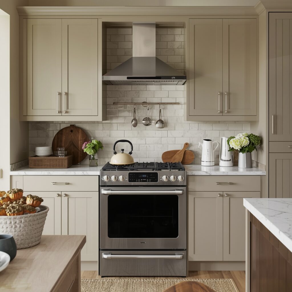 Beige Kitchen Cabinet Color