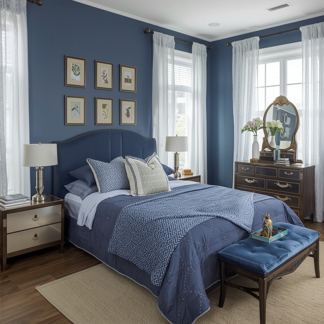 Blue Bedroom