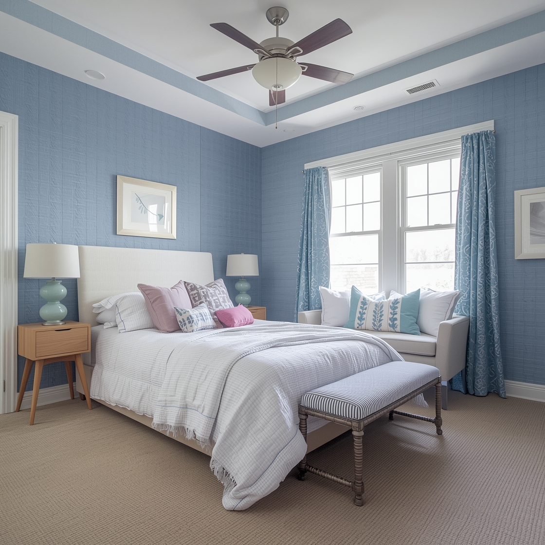 Blue Bedroom