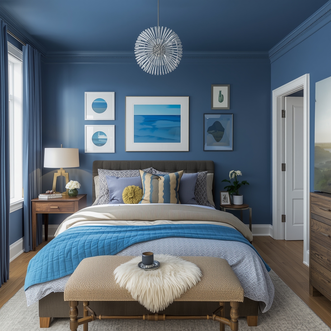 Blue Bedroom