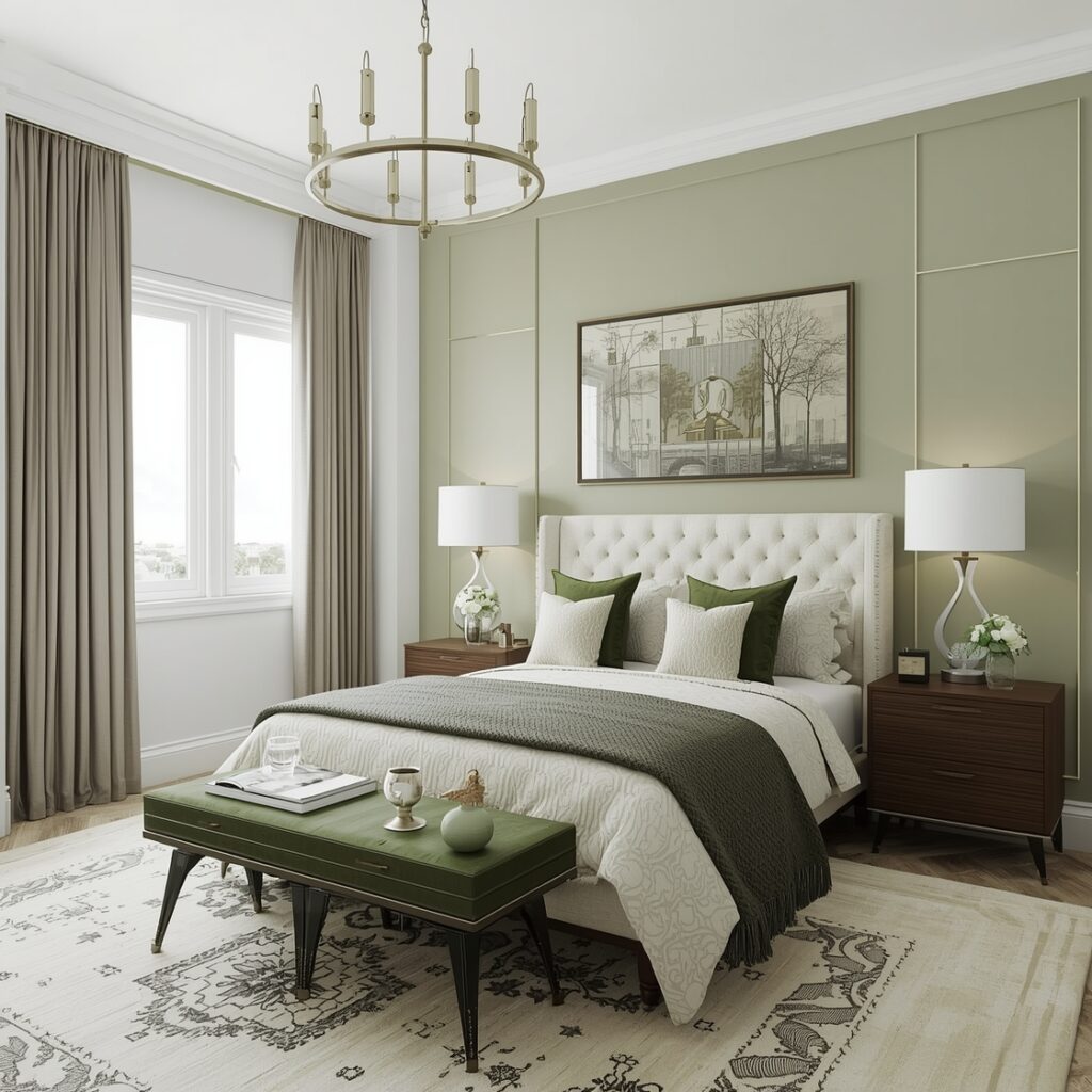 Sage Green Bed room