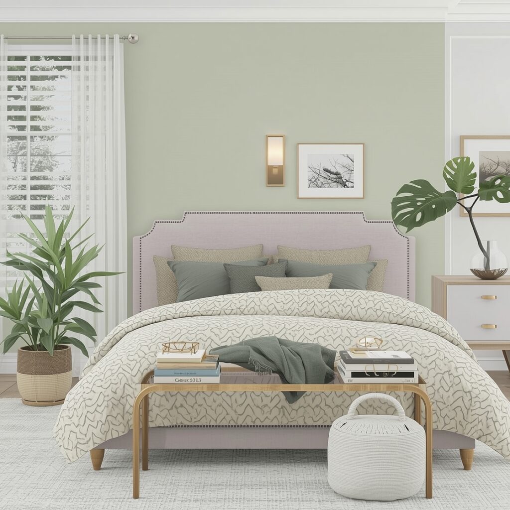 Sage Green Bed room