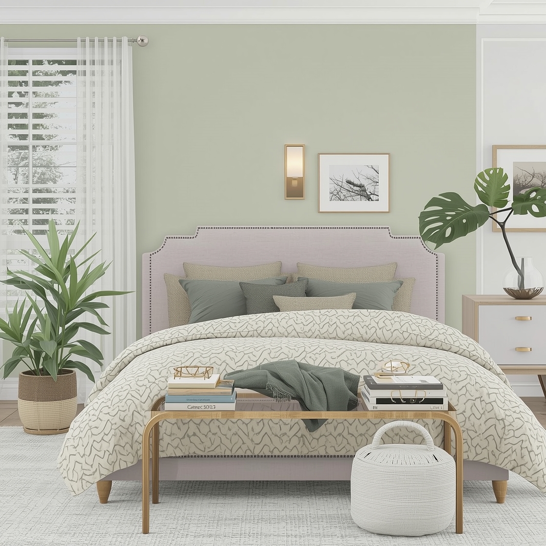 Sage Green Bed room